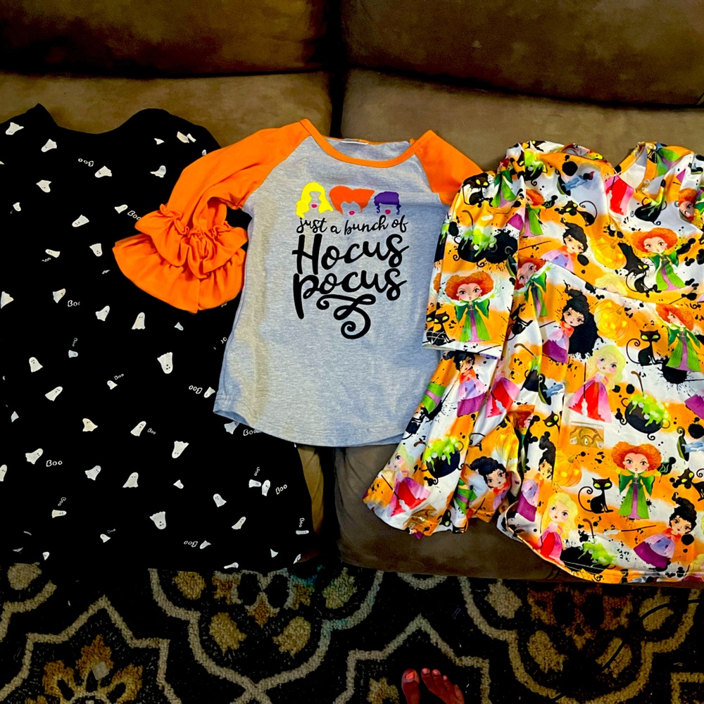 Boutique toddler Halloween outfits 4t-5t